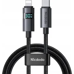 Mcdodo 36W USB-C auf Lightning Kabel CA-6570 - Schwarz