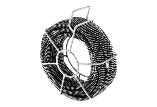 MSW Motor Technics Rohrreinigungsspiralen Set MSW-CABLE SET 1 - Rohrreinigungswellen-Set mit 6 Spiralenelementen für effektive Reinigung von Rohren (Ø 30-100 mm) ohne Chemie. Langlebig und robust aus Federstahl, ideal für nachhaltige Anwendungen.