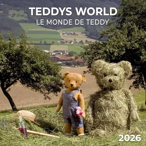 Teddys Welt/Teddy's World 2026: Kalender 2026 (Artwork Edition)