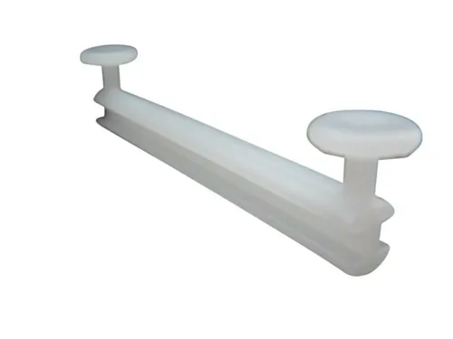 rewagi Gardinengleiter Schlaufengleiter für 50mm Schlaufen,Schlaufengardinen, Schlaufengardinen, Gardinen, Gardinenschiene, Vorhänge, Seitenschals, Innenlaufsysteme, (20-St., Farbe: weiß), Verkaufseinheit: 10, 20, 30, 40, 50, 60, 70, 80, 90, 100, 200 Stück