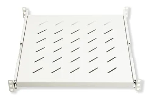 Link lkrip550eg Universal Ablage für Schrank Rack ausziehbar auf Schienen Teleskop, 550 mm, grau