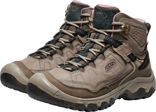 KEEN Women's Targhee 4 Mid Hiking Boots - Wanderschuhe, wasserdicht mit KEEN.DRY Membran für trockene Füße und hervorragende Traktion auf jedem Terrain.