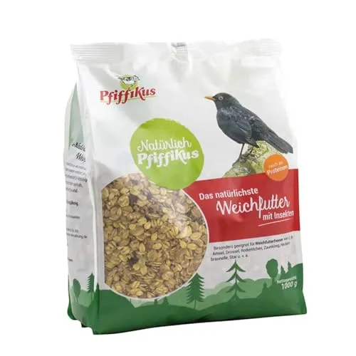 Produktbild Natürlich Pfiffikus Weichfutter mit Insekten 1 kg