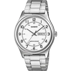 Casio Klassische Uhr MTP-V006D-7B2 - Elegante Armbanduhr für Herren mit edlem Edelstahl-Gehäuse und präzisem Quarzwerk, ideal für jeden Anlass.