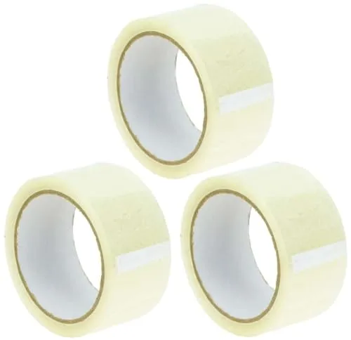 Stagetape 3 Rolle Paketklebeband 66 m x 48 mm Transparent/Klar