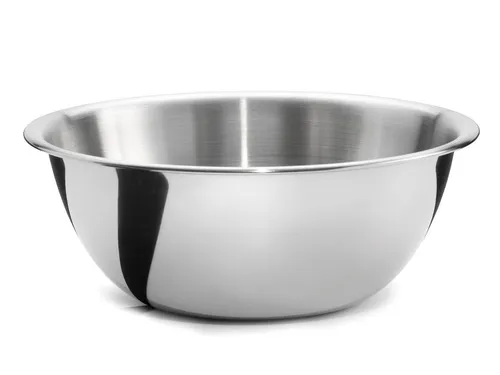 Edelstahl Rührschüssel 11 Liter - Salatschüssel & Servierschale Ø36cm - Schalen & Schüsseln: Große, rostfreie Edelstahl-Schüssel mit 11 Litern Fassungsvermögen, ideal für Salate, Teig oder Servieren. Spülmaschinengeeignet und leicht zu reinigen.