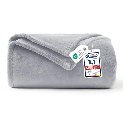 WAVVE Kuscheldecke Flauschig Decke Fleecedecke