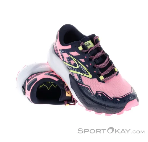 Brooks Caldera 7 Damen Traillaufschuhe - Pink/Rosa, Größe 6,5 - Laufschuhe für Damen mit hervorragender Dämpfung und optimalem Grip für anspruchsvolle Trails. Ideal für Abenteuer in der Natur.