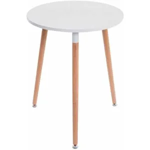 CLP Retro-Design Küchentisch Amalie – Rund Ø 60 cm von CLP