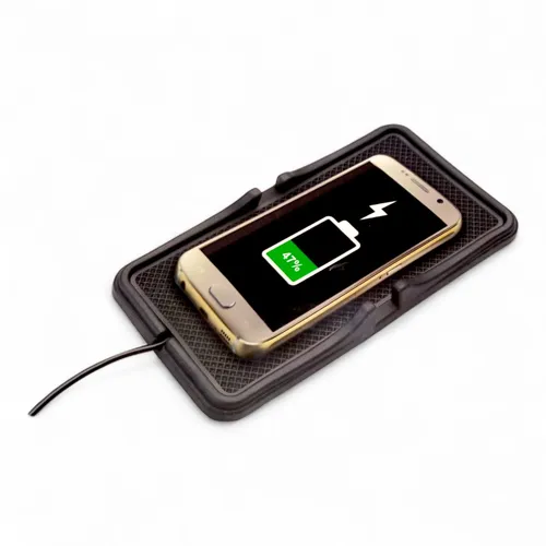 Cartrend Wireless Ladepad / induktives Laden für Smartphones / USB // Neu