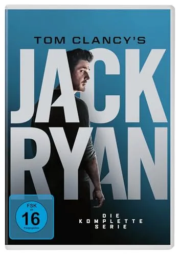 Tom Clancy's Jack Ryan - Die komplette Serie [12 DVDs] - Spannende Actionserie mit fesselnden Geschichten, ideal für Thriller-Fans und Sammler.