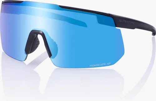 Shimano S-PHYRE 2 Allroad Sonnenbrille matte black - Hochwertige Sportbrille für Mountainbiker und Rennradfahrer mit innovativem Magnetsystem für den schnellen Glaswechsel. Extrem leichtes, schlagfestes Glas mit breitem Sichtfeld und kratzfester Beschichtung.