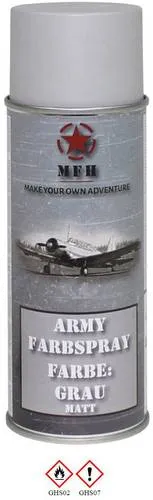 MFH - Military & Adventure 40346 Farbspray GRAU matt RAL 7038 400ml Grau 1 St. (B x H) 6.5cm x 20cm