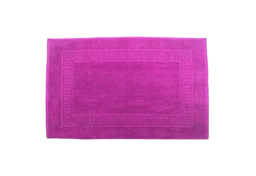 Julie Julsen Badematte 1-Badematte-Pink-50 x 40 cm, Baumwolle, Spiral