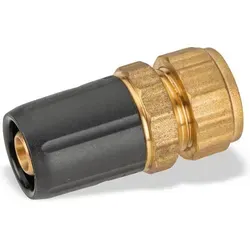 Pipetec Steck-Übergang Kupferrohr Schraubanschluss 16x2 - 15mm SPUEK1615S, DVGW