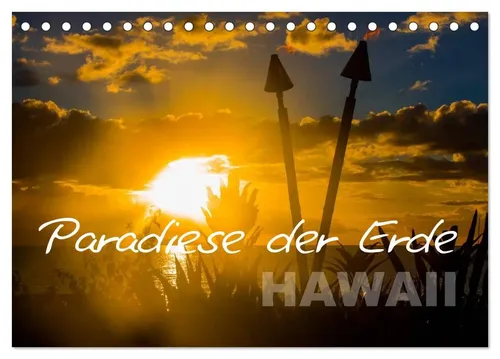 Barbara Busch | Paradiese der Erde - HAWAII (Tischkalender 2026 DIN A5 quer),...