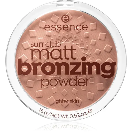 essence sun club matt bronzing powder, Nr. 01 Nude von essence
