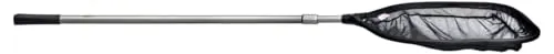 sera Pond Laubkescher | Teleskopstiel 220 cm | Feine Netzmaschen 1 mm | Präzises Einfangen | Optimale Teichpflege | Sicherer Halt 26-30 mm | Effizientes 60 x 50 cm Netz