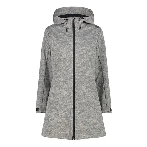 CMP Woman Coat FIX Hood gesso mel.-antracite (10XP) 48 in braun von CMP