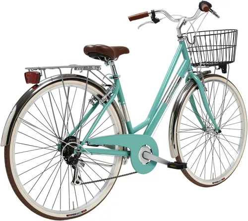 Adriatica Cityrad PANAREA – Damenfahrrad mit 6 Gang Shimano in grün von Adriatica