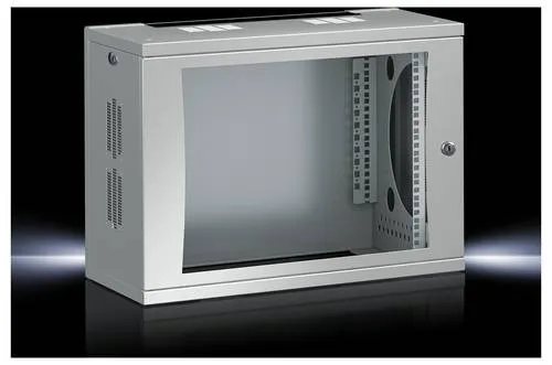 Rittal 7507.010 19 Zoll Netzwerkschrank (B x H x T) 600 x 492 x 400 mm 9 HE Lichtgrau (RAL 7035)