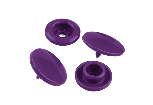 maDDma Druckknopf 50 Druckknöpfe rund Snaps Druckknopf Snap Button Knöpfe, 12mm