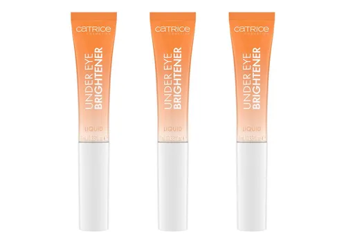 Catrice Augenpflege-Set Under Eye Brightener Liquid, 3-tlg., Lichtreflektierend, kaschierend, warmer Natur-Ton