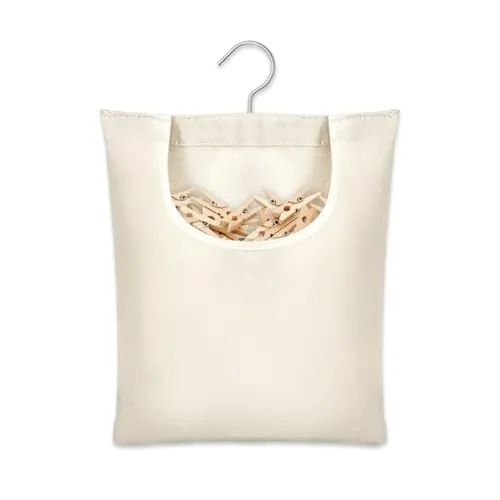 YZROHYI Wäscheklammerbeutel für Wäscheklammern Sack, Wäscheklammersack zum Aufhängen, Klammerkorb für Wäscheklammern Aufbewahrung, Wäscheklammerkleid mit Haken, Clothes Pegs Bag, Wäscheklammerhalter