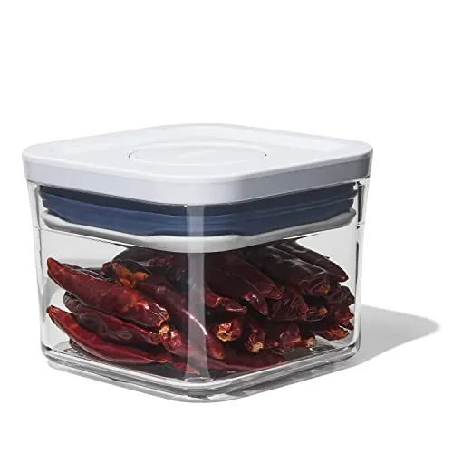 OXO Good Grips POP-Behälter – luftdichte, stapelbare Aufbewahrungsbox mit Deckel für Lebensmittel – 0,4 l für Kräuter und mehr