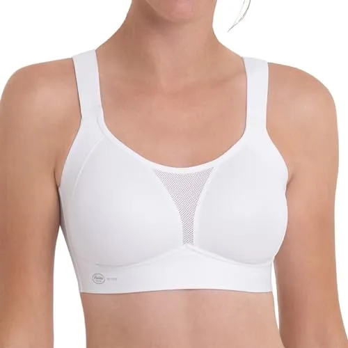 Anita Smart Control Vêtement Running Femme - Blanc - 100D - Funktionsunterwäsche mit maximalem Halt für intensive sportliche Aktivitäten, ideal für aktive Frauen.