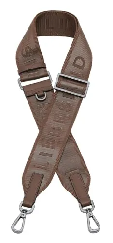 Liebeskind Schulterriemen dunkelbraun 2165786-8758 - Damentaschen, hochwertiger Textil-Schulterriemen in elegantem Dunkelbraun für stilvolle Akzente und optimalen Tragekomfort.