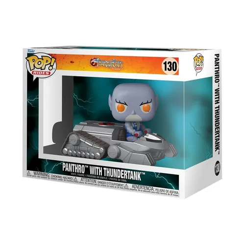 Funko - POP! - Thundercats - Panthro mit Thundertank Ride - Spielfiguren: Detailreiche Funko POP! Figur von Panthro, perfekt für Sammler und Fans der Thundercats.