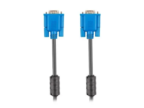 Lanberg CA-VGAC-10CU-0050-BK VGA-Kabel 5 m VGA 15pin Schwarz Lanbe 5901969433951