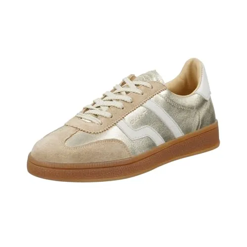 GANT FOOTWEAR Damen CUZIMA Sneaker in Gold, Größe 39 EU von GANT