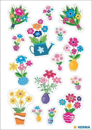 HERMA Aufkleber Blumen 15706