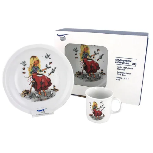 Geschirrsets Weiß von Triptis