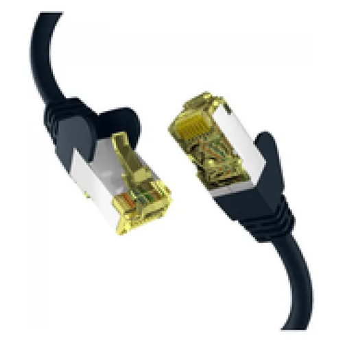 EFB CAT6a SCHWARZ 50m Patchkabel S/FTP PIMF von M-CAB