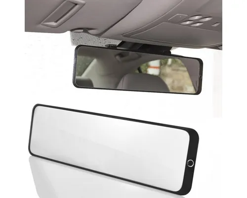 MidGard Weitwinkel-Rückspiegel für Autos - Autospiegel mit erweitertem Blickfeld für mehr Sicherheit beim Fahren, blendfreies Bild und einfache Montage – ideal für jedes Fahrzeug.