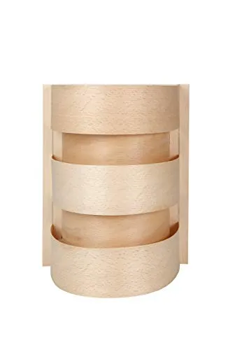 eliga Blendschrim länglich mit Spanstreifen in braun von eliga