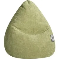 Sitting Point Sitzsack ALFA XXL grün - Sitzsäcke, extra großer Sitzsack in trendigem Grün, ideal für gemütliche Stunden und entspannte Atmosphäre.