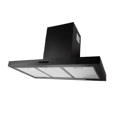 Flach Wandhaube Dunstabzugshaube Abluft Umluft Abzug Fernbedienung,70 cm schwarz