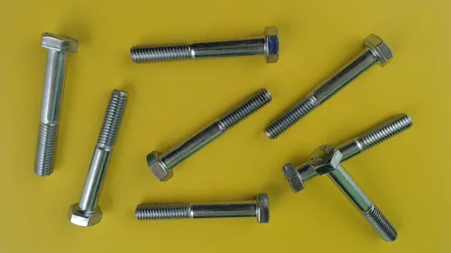 8X M8x55 Sechskantschrauben Teilgewinde 8.8 galv. verzinkt DIN 931 / ISO 4014