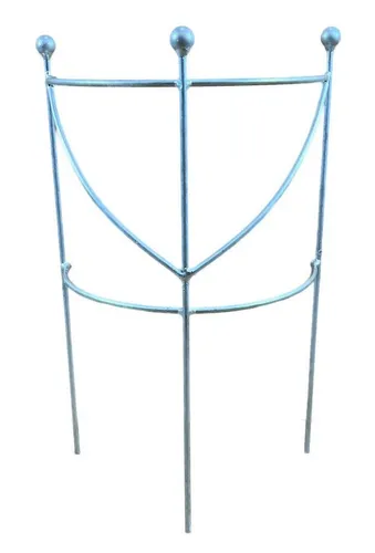 Hirsch Terracotta Rankgitter Staudenhalter halbrund 50cm von Hirsch Terracotta