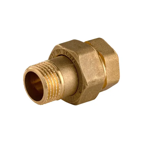 Messing Gewinde-Fitting Verschraubung mit O-Ring konisch dichtend 1/2