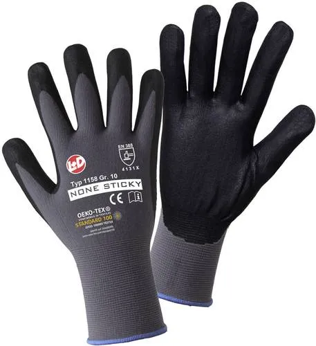Leipold Doehle 1158-9 FOAM Nylon NITRILE Nylon Arbeitshandschuh Größe (Handschuhe): 9, L EN 388:2016 CAT II 1 Paar