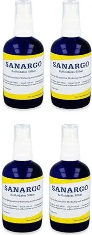 Sanargo Kolloidales Silber Sprühflasche