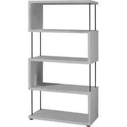 Mäusbacher Regal Sticks Dekor Kreidegrau - Elegantes Bücherregal in Kreidegrau, ideal für stilvolle Aufbewahrung. Perfekt für Bücher und Deko-Objekte, bringt es Ordnung und Stil in jedes Zuhause.