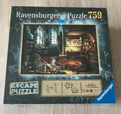 Escape Puzzle - Exit - 759 Teile - Im Drachenlabor - Ravensburger - NEU & OVP !