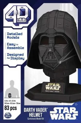 Spin Master Puzzle 4D Build Star Wars Star Wars Darth Vader Helm 3D-Modell Figur zum Zusammenbauen