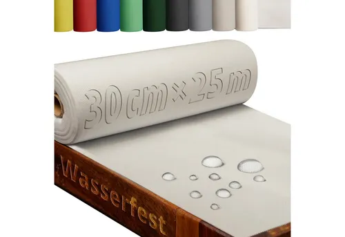 DecoHomeTextil Heimtextilmanufaktur Tischdecke Rolle Vliesstoff Tischläufer Vlies wasserabweisend